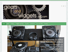 Tablet Screenshot of gearsandwidgets.com